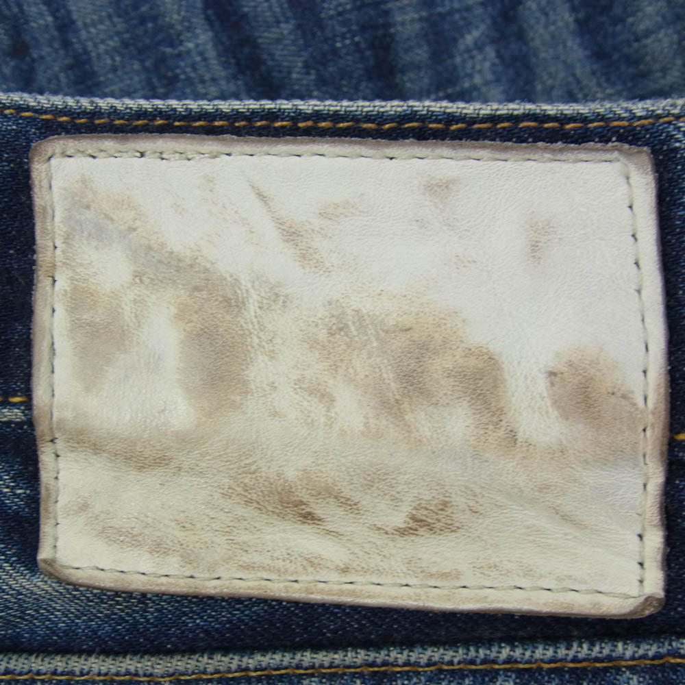 Ron Herman ロンハーマン ダメージ加工 セルビッチ デニム パンツ 31×32 インディゴブルー系 31【中古】