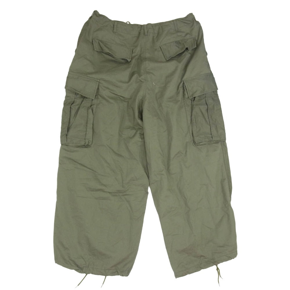 Needles ニードルス MR235 H.D.Pant BDU ミリタリー カーゴ パンツ カーキ系 L【中古】