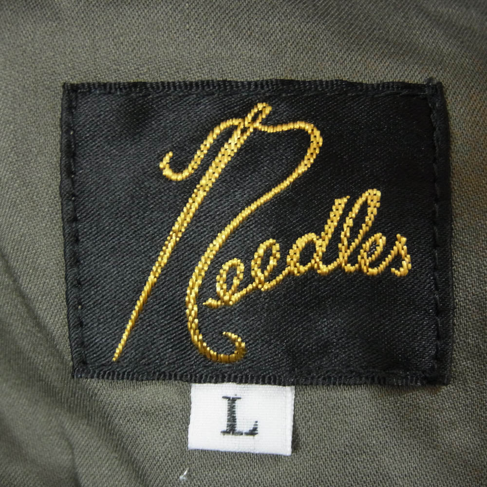 Needles ニードルス MR235 H.D.Pant BDU ミリタリー カーゴ パンツ カーキ系 L【中古】