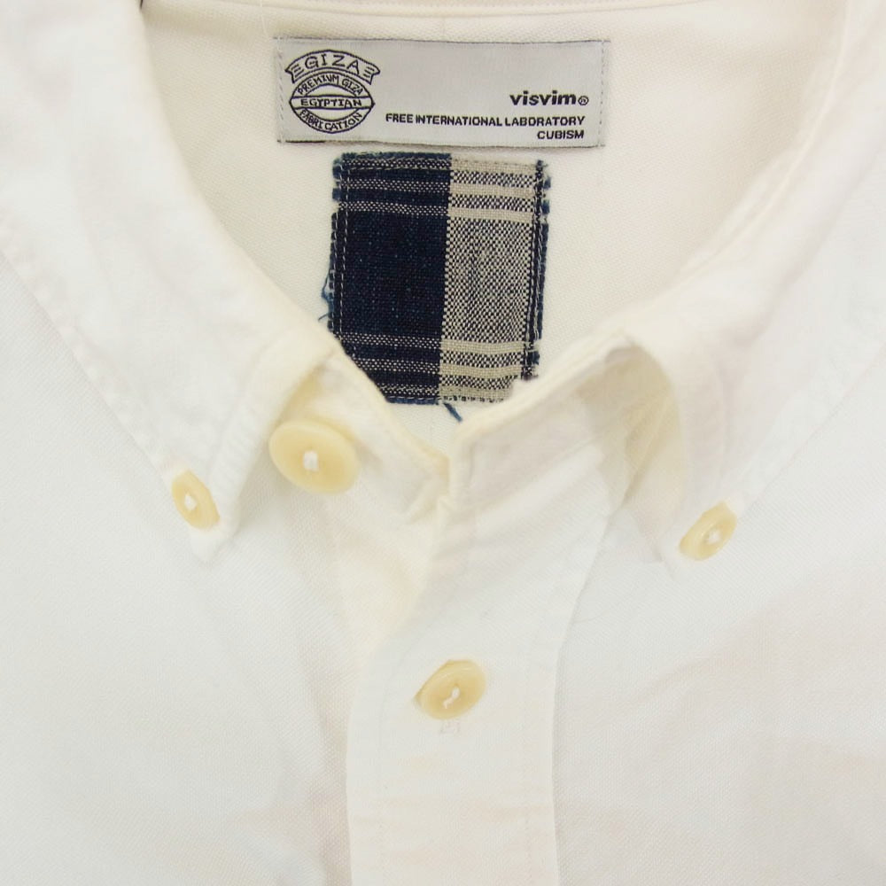 VISVIM ビズビム 2016年製 0216905011001 V＋V NATIVE BLANKET L/S 長袖 シャツ ホワイト系 2【中古】