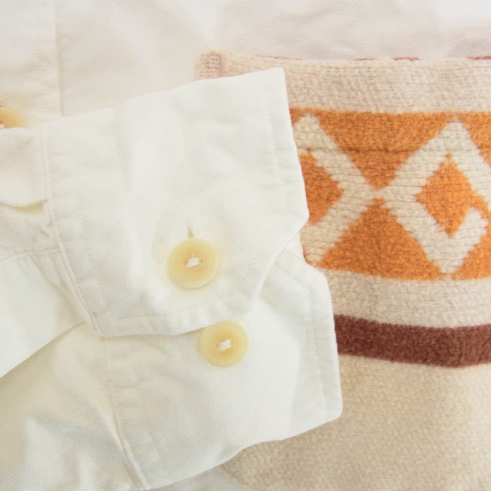 VISVIM ビズビム 2016年製 0216905011001 V＋V NATIVE BLANKET L/S 長袖 シャツ ホワイト系 2【中古】