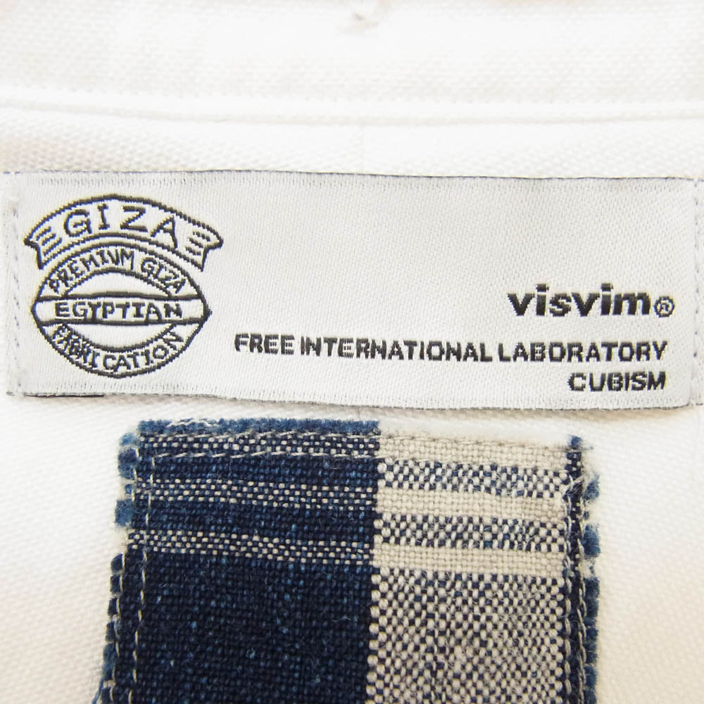 VISVIM ビズビム 2016年製 0216905011001 V＋V NATIVE BLANKET L/S 長袖 シャツ ホワイト系 2【中古】