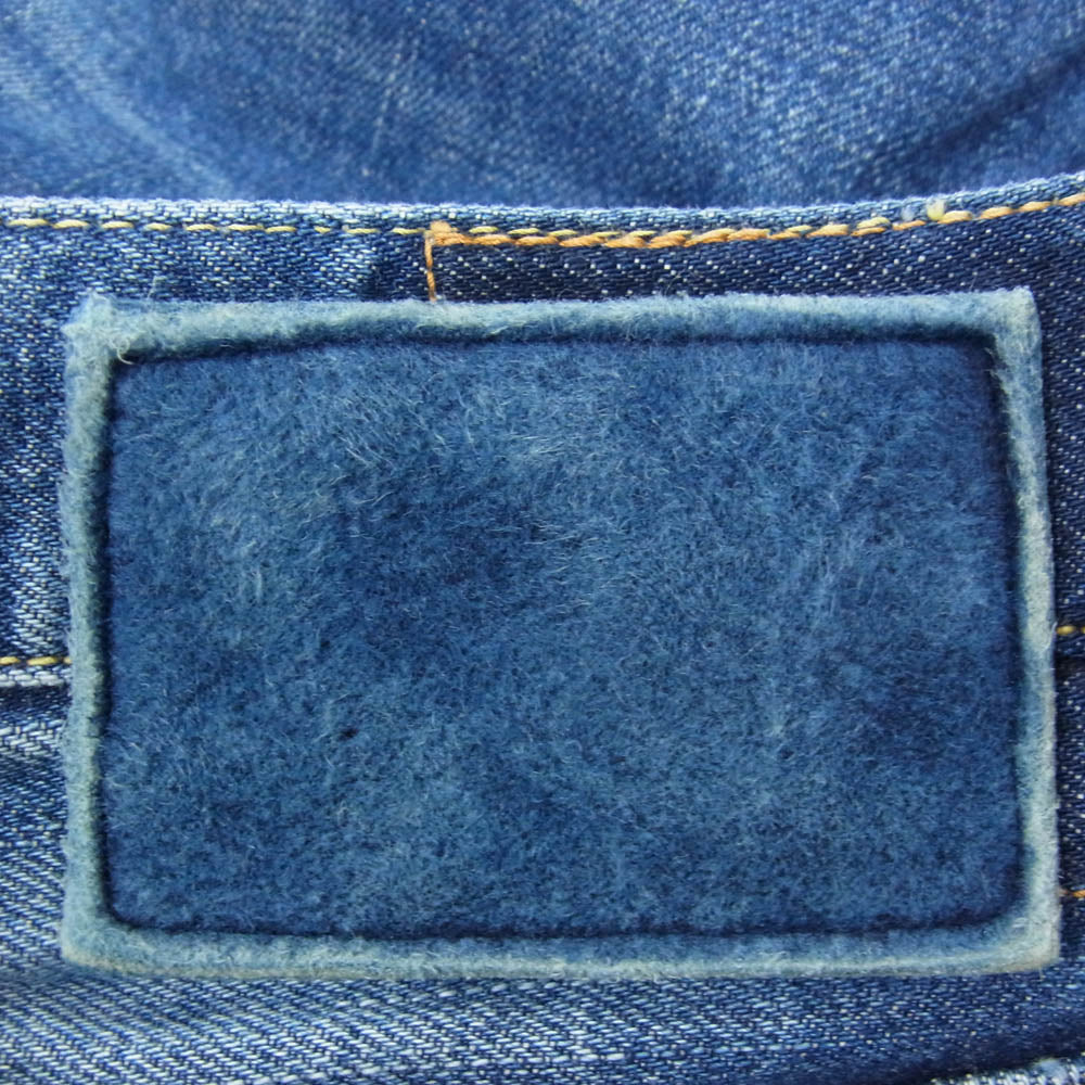 VISVIM ビズビム 19SS 0119105005024 SOCIAL SCULPTURE 13 DAMAGED-12 ソーシャルスカルプチャー デニム パンツ インディゴブルー系 32【中古】