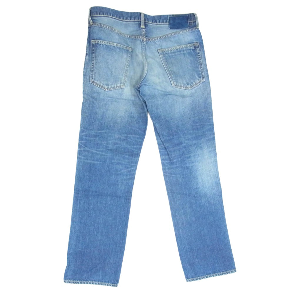 VISVIM ビズビム 18AW 0118205005024 SOCIAL SCULPTURE 03 DAMAGED 14 ダメージ デニム パンツ インディゴブルー系 34【中古】
