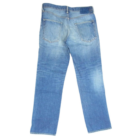 VISVIM ビズビム 18AW 0118205005024 SOCIAL SCULPTURE 03 DAMAGED 14 ダメージ デニム パンツ インディゴブルー系 34【中古】