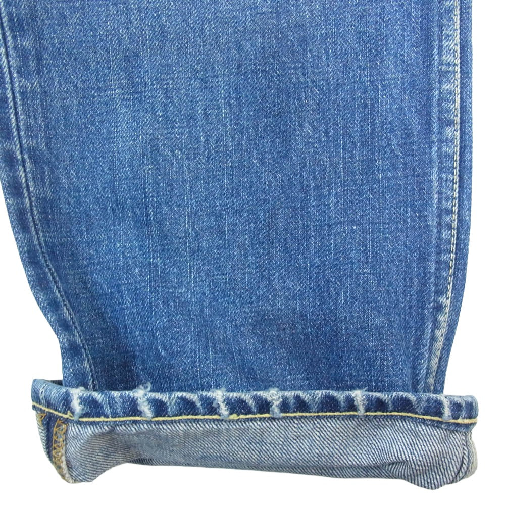 VISVIM ビズビム 18AW 0118205005024 SOCIAL SCULPTURE 03 DAMAGED 14 ダメージ デニム パンツ インディゴブルー系 34【中古】