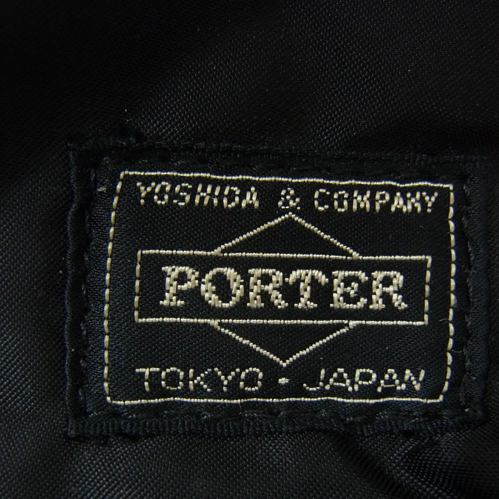 PORTER ポーター TANKER タンカー ハンド ミニ トートバッグ ブラック系【中古】