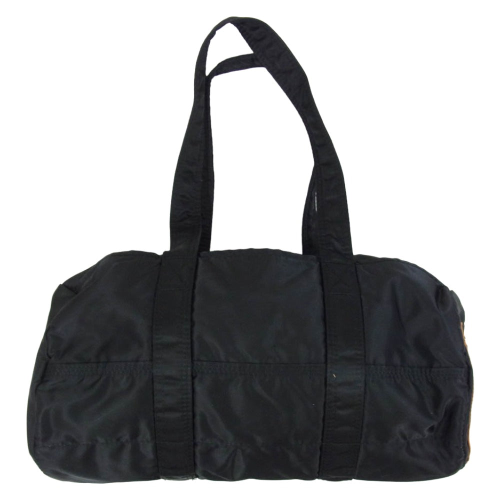 PORTER ポーター TANKER タンカー ハンド ミニ ボストン バッグ ブラック系【中古】