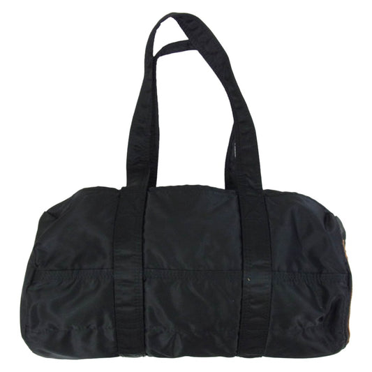 PORTER ポーター TANKER タンカー ハンド ミニ ボストン バッグ ブラック系【中古】