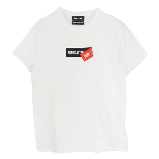 WIND AND SEA ウィンダンシー WDS-XXX-SP-09 S/S T-Shirt ロゴ 刺繍 半袖 Tシャツ ホワイト系 M【中古】