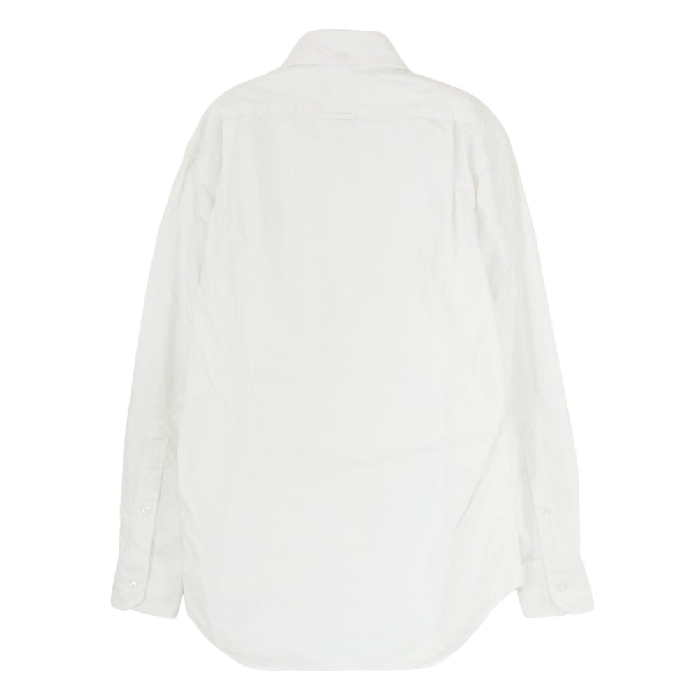 THOM BROWNE トムブラウン MWL010AW5259 CLASSIC OXFORD BD SHIRT クラシック オックスフォード ボタンダウン 長袖 シャツ ホワイト系【中古】