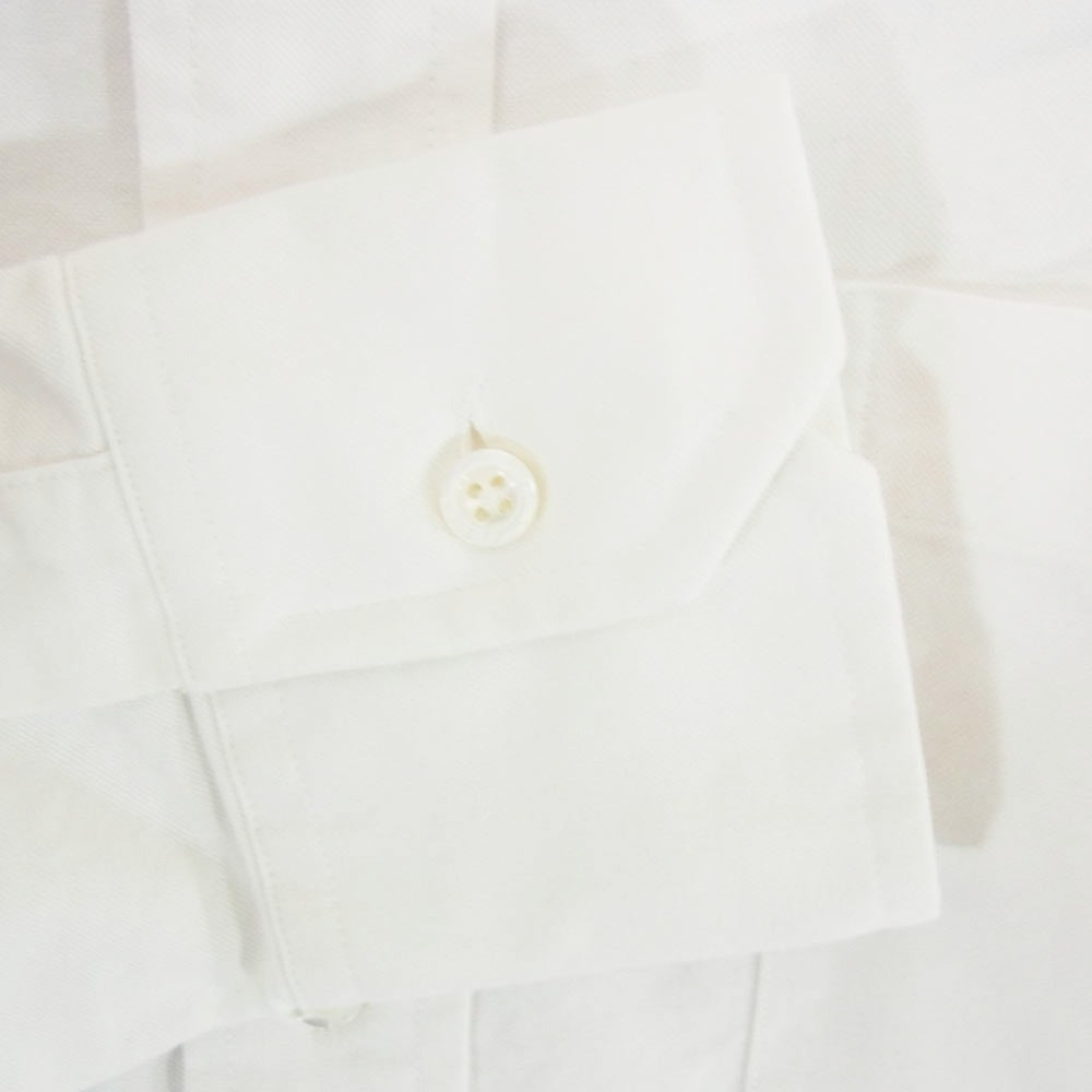 THOM BROWNE トムブラウン MWL010AW5259 CLASSIC OXFORD BD SHIRT クラシック オックスフォード ボタンダウン 長袖 シャツ ホワイト系【中古】