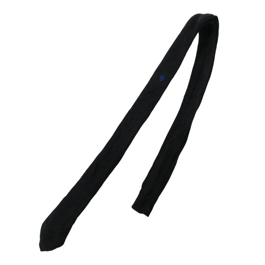 Dior ディオール Bee 青刺繍 総柄 シルク ネクタイ ブラック系【中古】