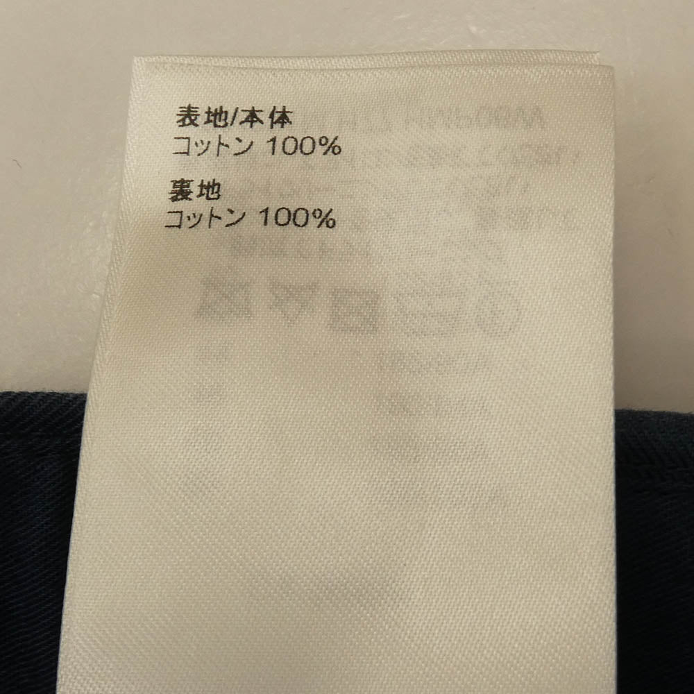 LOUIS VUITTON ルイ・ヴィトン 22SS RM221M H77 HMP06W NIGO ニゴ イタリア製 LVスクエアード チノトラウザーズ チノパンツ ネイビー系 40【中古】