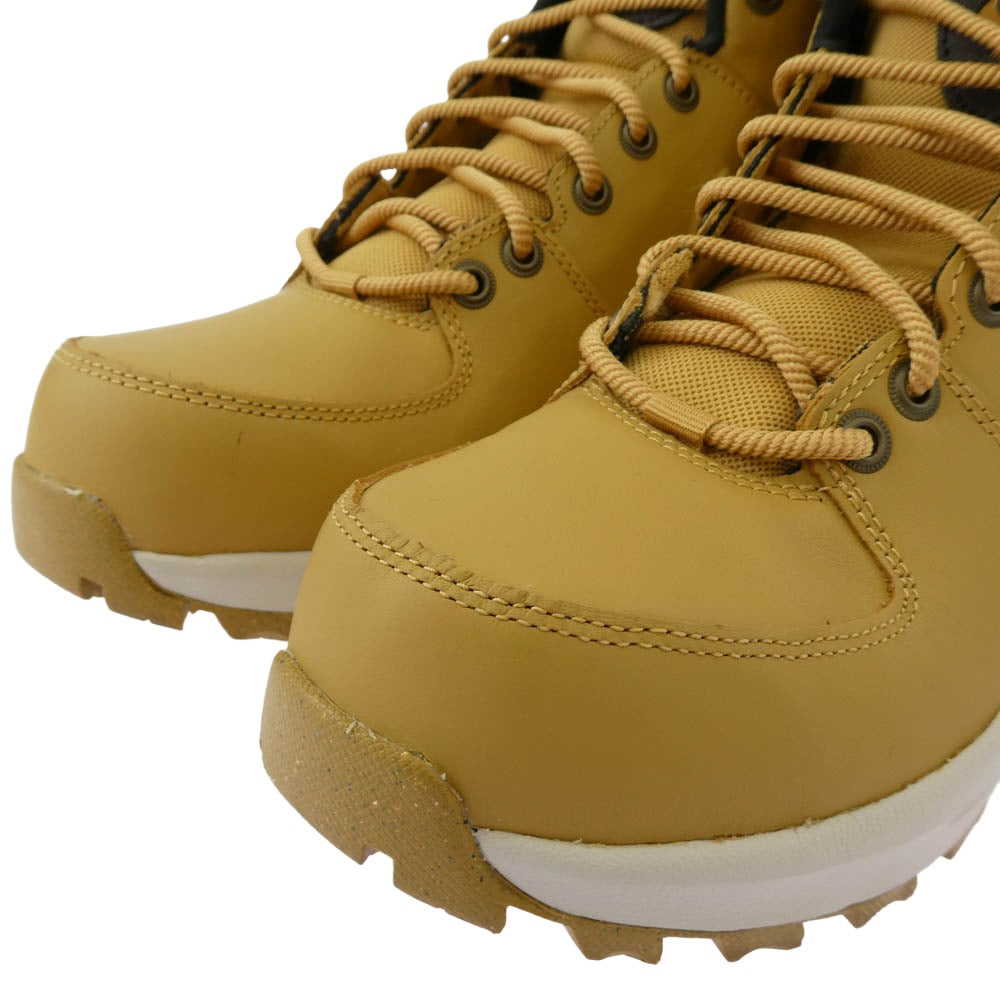 NIKE ナイキ HF7095-700 MANOA LEATHER マノアレザー スニーカー イエロー系 26.5cm【中古】