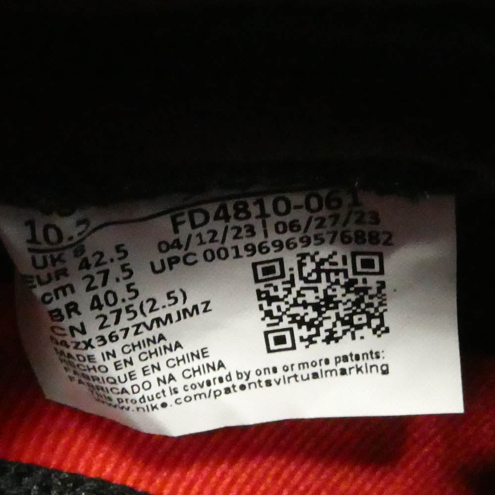 NIKE ナイキ FD4810-061 WMNS AIR JORDAN 1 HIGH OG SATIN BRED ウィメンズ エア ジョーダン ハイ サテン ブレッド スニーカー ブラック系 レッド系 27.5cm【極上美品】【中古】
