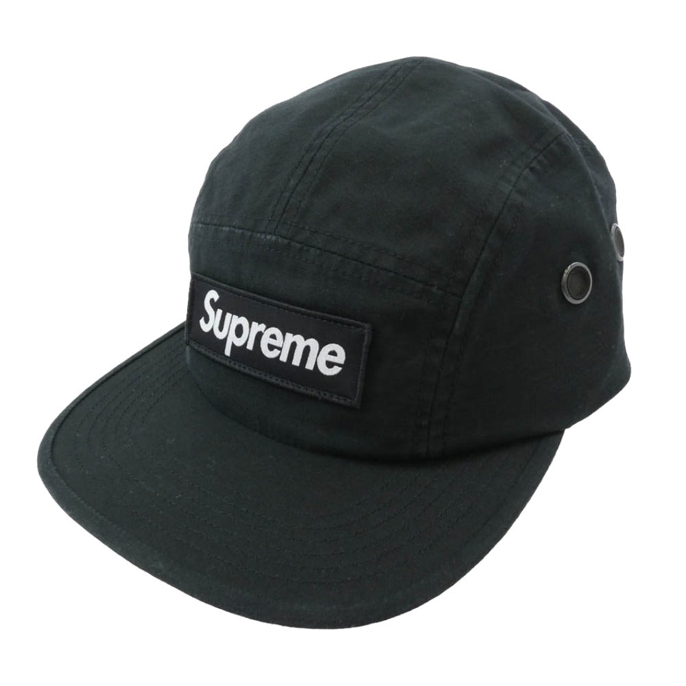 Supreme シュプリーム 25SS Military Camp Cap ミリタリー キャンプ キャップ ブラック系【極上美品】【中古】
