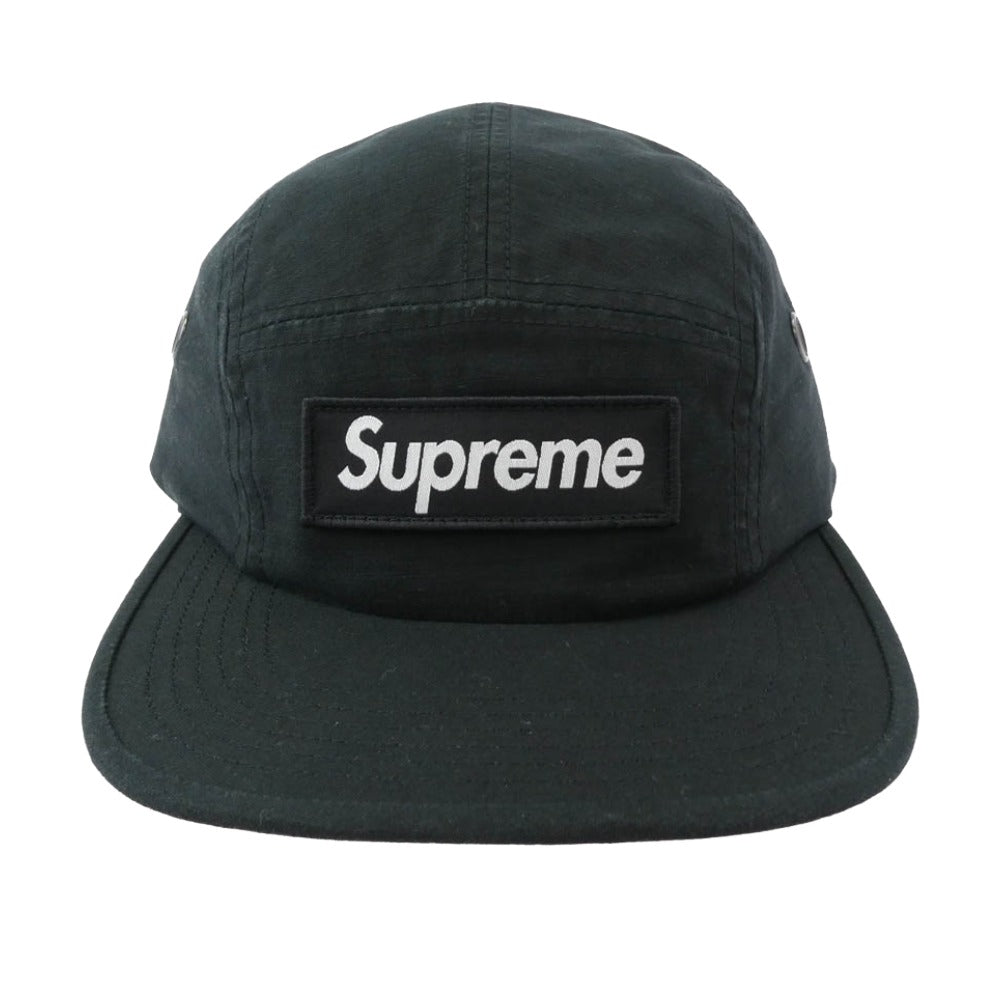 Supreme シュプリーム 25SS Military Camp Cap ミリタリー キャンプ キャップ ブラック系【極上美品】【中古】
