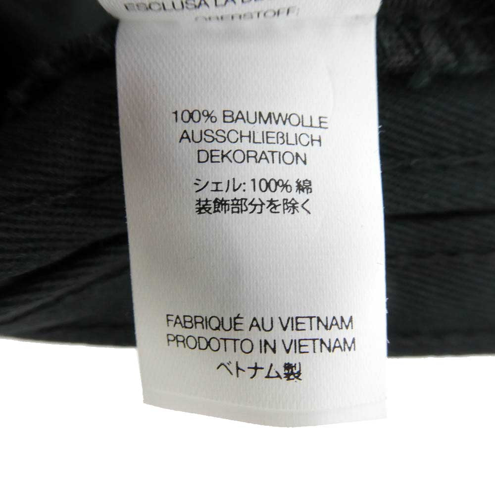 Supreme シュプリーム 25SS Military Camp Cap ミリタリー キャンプ キャップ ブラック系【極上美品】【中古】