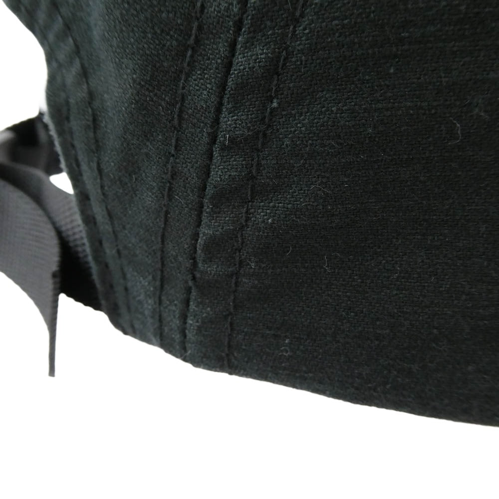 Supreme シュプリーム 25SS Military Camp Cap ミリタリー キャンプ キャップ ブラック系【極上美品】【中古】