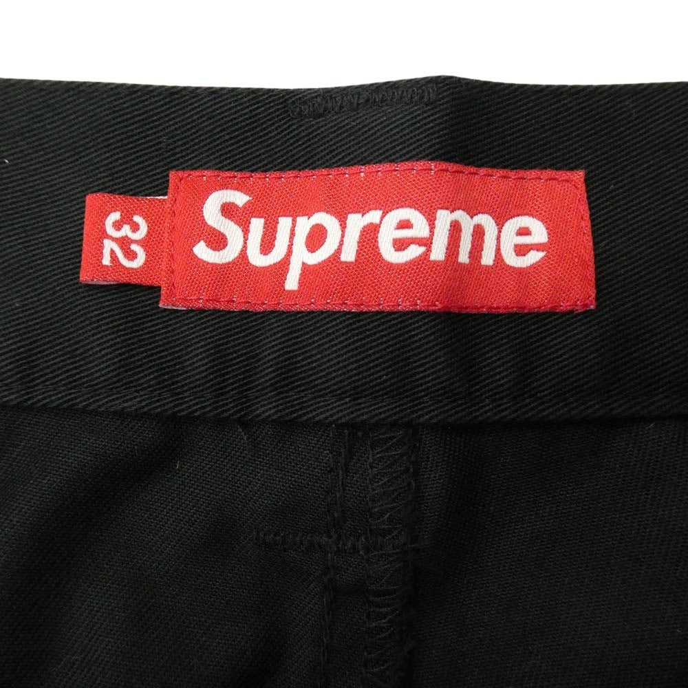 Supreme シュプリーム 25SS Work Pant ワーク パンツ ブラック系 32【美品】【中古】