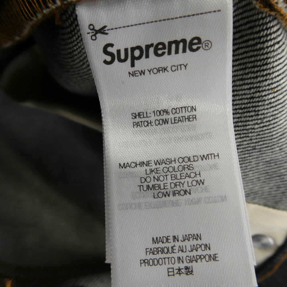 Supreme シュプリーム 25AW Rigid Loose Fit Selvedge Jean リジッド ルーズ フィット セルビッジ ジーン デニム パンツ インディゴブルー系 30【極上美品】【中古】