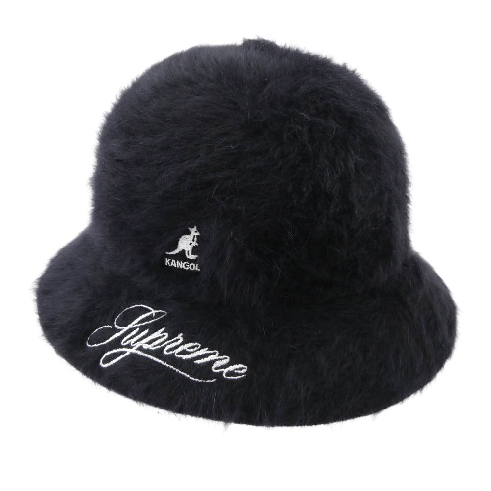 Supreme シュプリーム Kangol Furgora Casual ファーゴラ カジュアル バケットハット ブラック系 XL【美品】【中古】