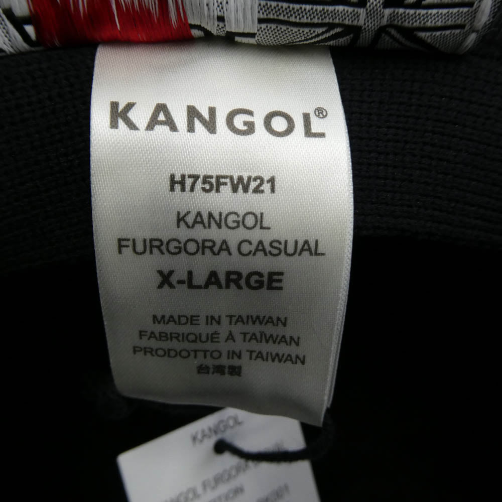 Supreme シュプリーム Kangol Furgora Casual ファーゴラ カジュアル バケットハット ブラック系 XL【美品】【中古】