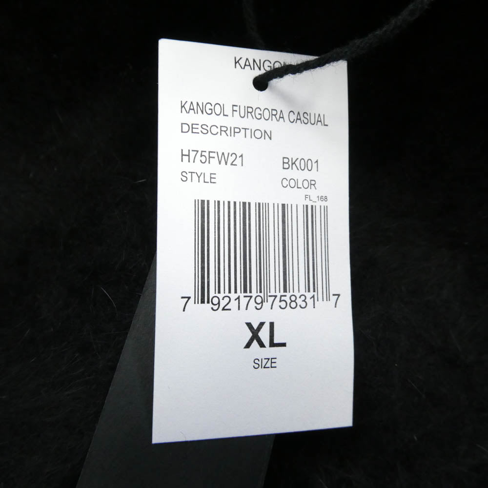 Supreme シュプリーム Kangol Furgora Casual ファーゴラ カジュアル バケットハット ブラック系 XL【美品】【中古】