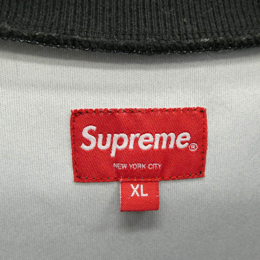 Supreme シュプリーム 21SS Arabic Logo Soccer Jersey アラビック ロゴ 半袖 サッカー ジャージ カットソー ブラック系 XL【中古】