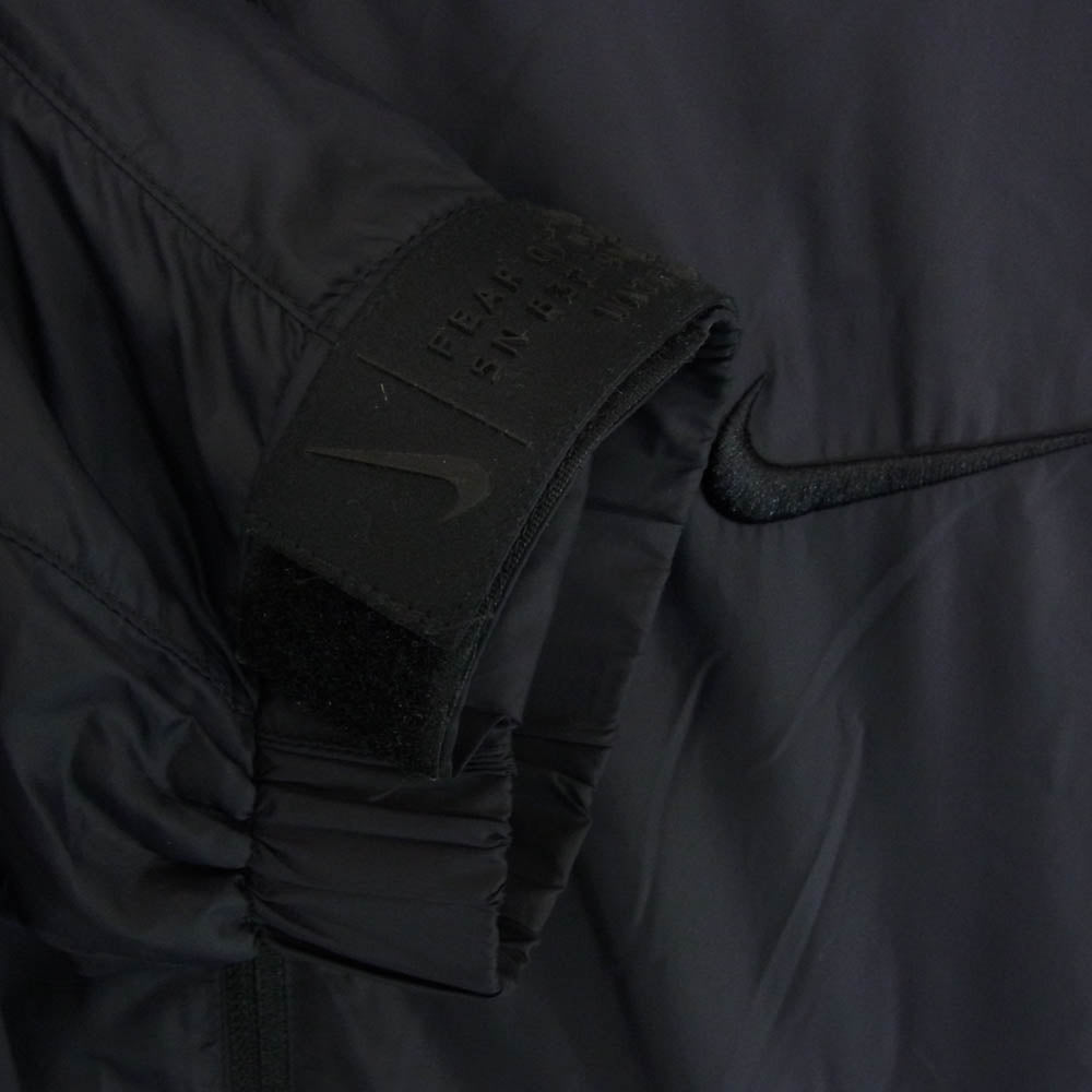 NIKE ナイキ 18AW AR0643-010 FEAR OF GOD M NRG Ti LS HZ JKT フィアオブゴッド ハーフジップ プルオーバー ジャケット ブラック系 M【美品】【中古】