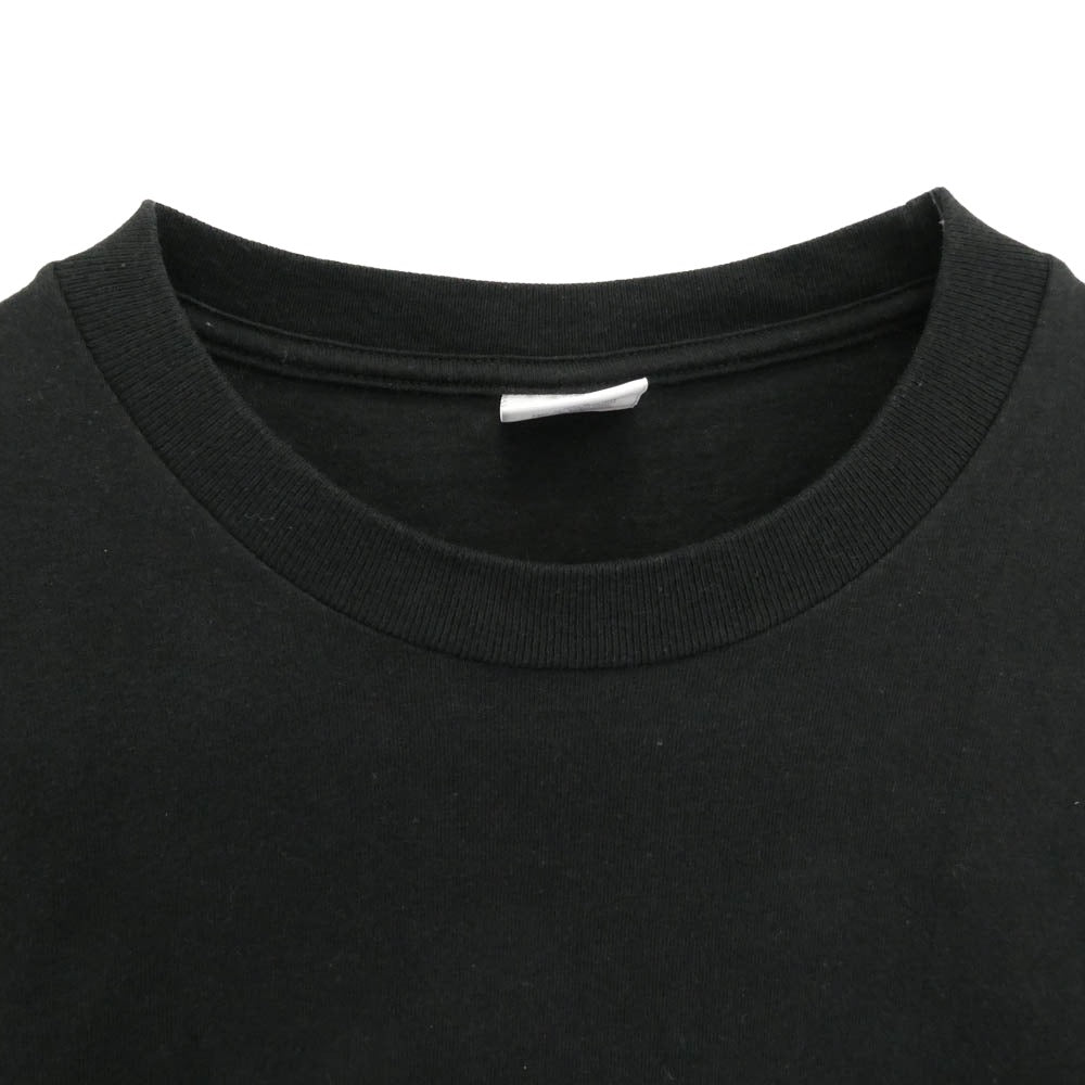 Supreme シュプリーム 21SS L/S Pocket Tee クルーネック ロングスリーブ ポケット 長袖 Tシャツ ロンT ブラック系 M【中古】