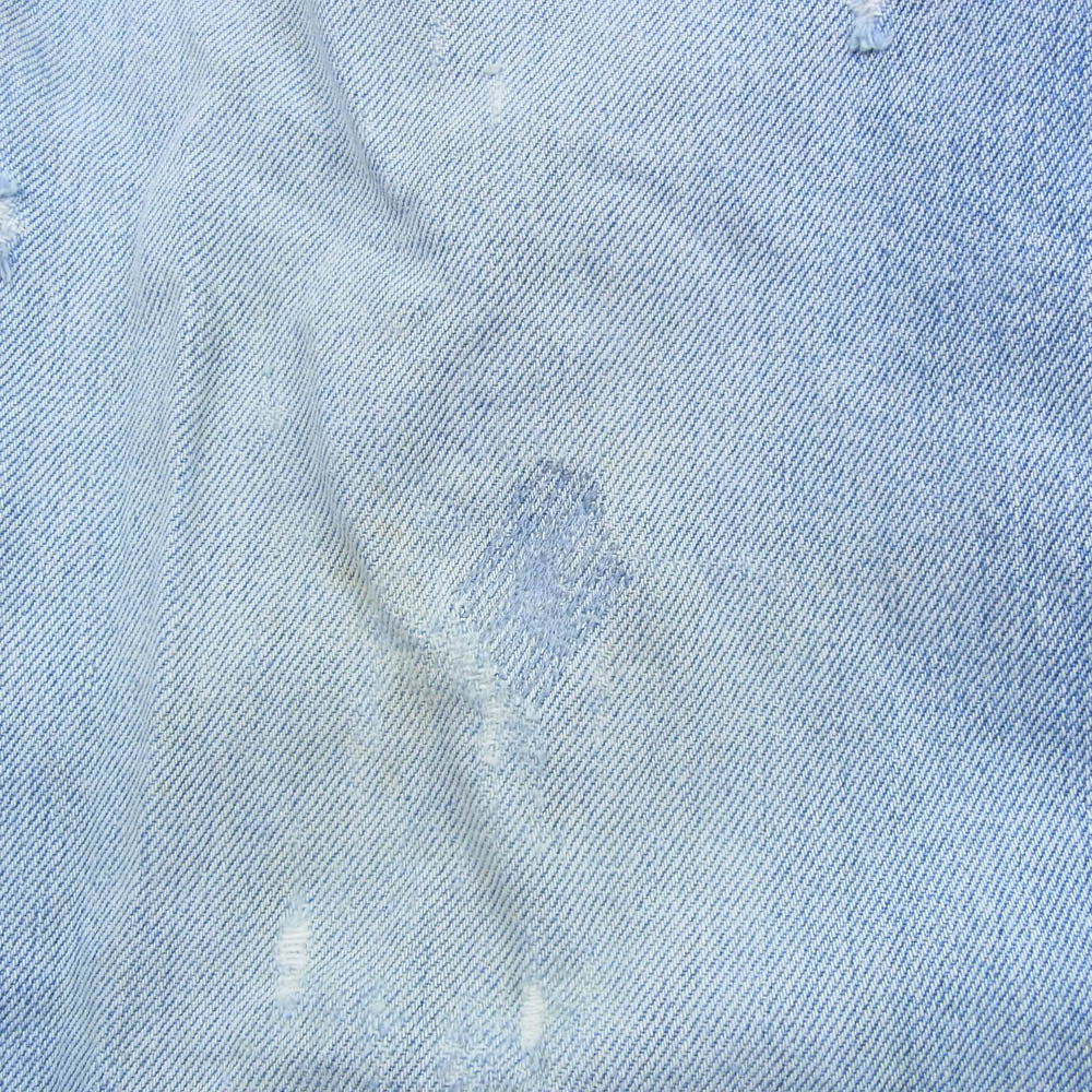 Levi's リーバイス Vintage ヴィンテージ 70s 66後期 501 ボタンフライ セルビッジ ストレート デニムパンツ ボタン裏刻印6　 インディゴブルー系【中古】