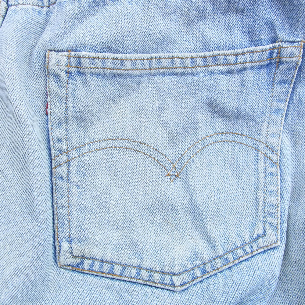 Levi's リーバイス Vintage ヴィンテージ 70s 66後期 501 ボタンフライ セルビッジ ストレート デニムパンツ ボタン裏刻印6　 インディゴブルー系【中古】
