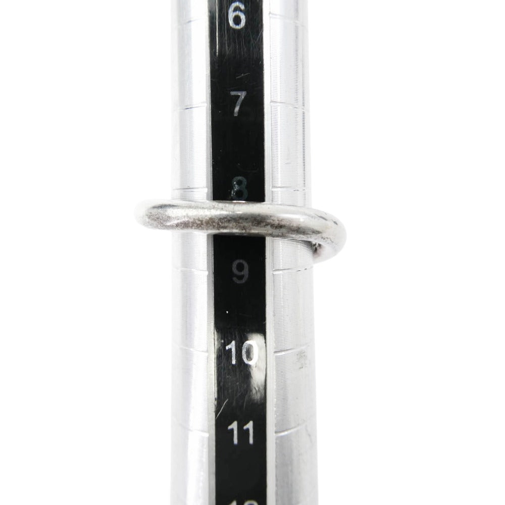 CHROME HEARTS クロムハーツ（原本無） NAIL CRSBALL ネイル クロスボール リング シルバー系 8.5号【中古】