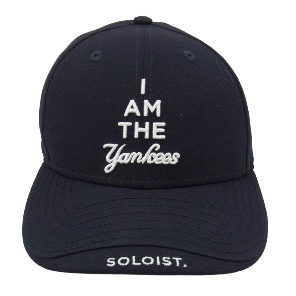 TAKAHIRO MIYASHITA The SoloIst. タカヒロミヤシタザソロイスト x MLB Low Profile 9FIFTY CAP ニューヨークヤンキース 刺繍 ベースボール キャップ ブラック系【中古】