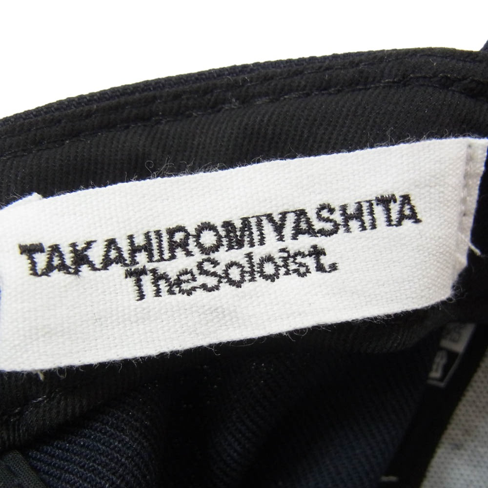 TAKAHIRO MIYASHITA The SoloIst. タカヒロミヤシタザソロイスト x MLB Low Profile 9FIFTY CAP ニューヨークヤンキース 刺繍 ベースボール キャップ ブラック系【中古】