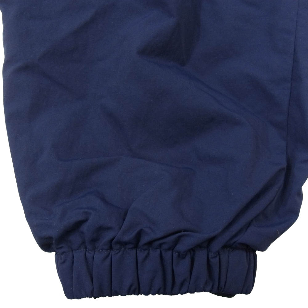 DESCENDANT ディセンダント WHARF NYLON TROUSERS ロゴプリント ワーフ ナイロン トラウザーズ メッシュ ナイロンパンツ ジョガーパンツ ネイビー系 2【中古】