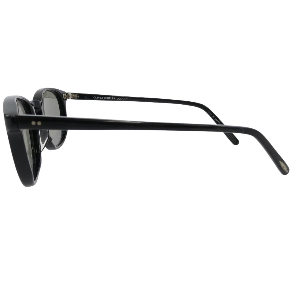 OLIVER PEOPLES オリバーピープルズ Dany ウェリントン サングラス 眼鏡 ブラック系 フレーム：ブラック系　 47□21-145【中古】