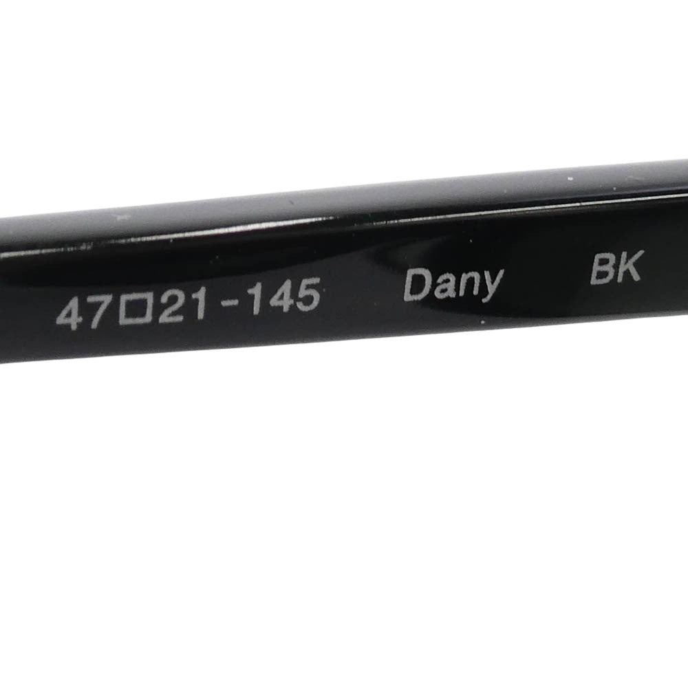 OLIVER PEOPLES オリバーピープルズ Dany ウェリントン サングラス 眼鏡 ブラック系 フレーム：ブラック系　 47□21-145【中古】