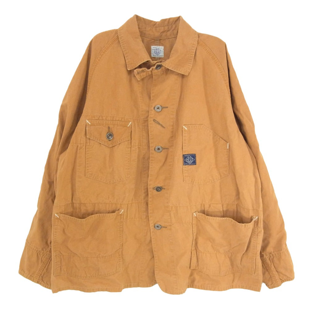Engineered Garments エンジニアードガーメンツ POST OVERALLS ポストオーバーオールズ Chore Coat チョア コート カバーオール ジャケット ブラウン系 サイズ表記無【中古】