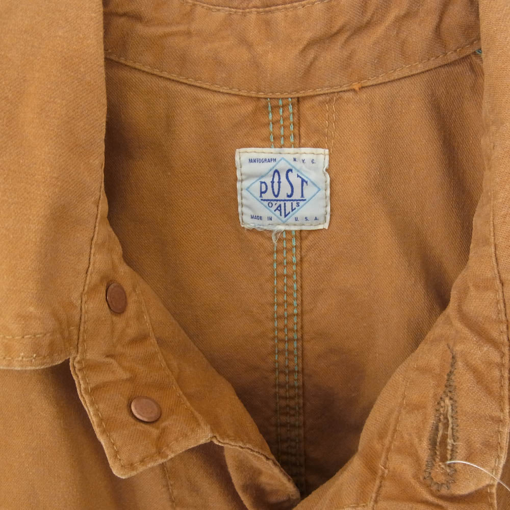 Engineered Garments エンジニアードガーメンツ POST OVERALLS ポストオーバーオールズ Chore Coat チョア コート カバーオール ジャケット ブラウン系 サイズ表記無【中古】