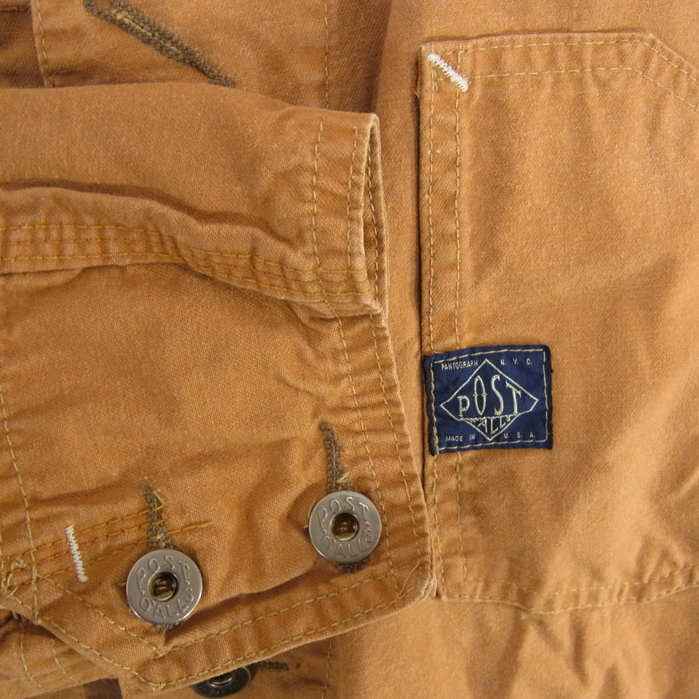Engineered Garments エンジニアードガーメンツ POST OVERALLS ポストオーバーオールズ Chore Coat チョア コート カバーオール ジャケット ブラウン系 サイズ表記無【中古】