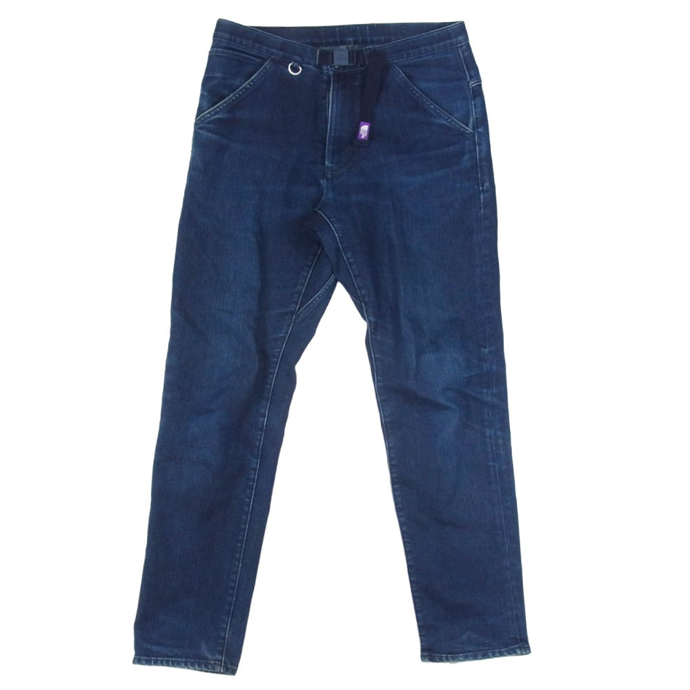 THE NORTH FACE ノースフェイス NT5768N PURPLE LABEL パープル レーベル WEBBING BELT DENIM PANTS デニム パンツ インディゴブルー系 30【中古】