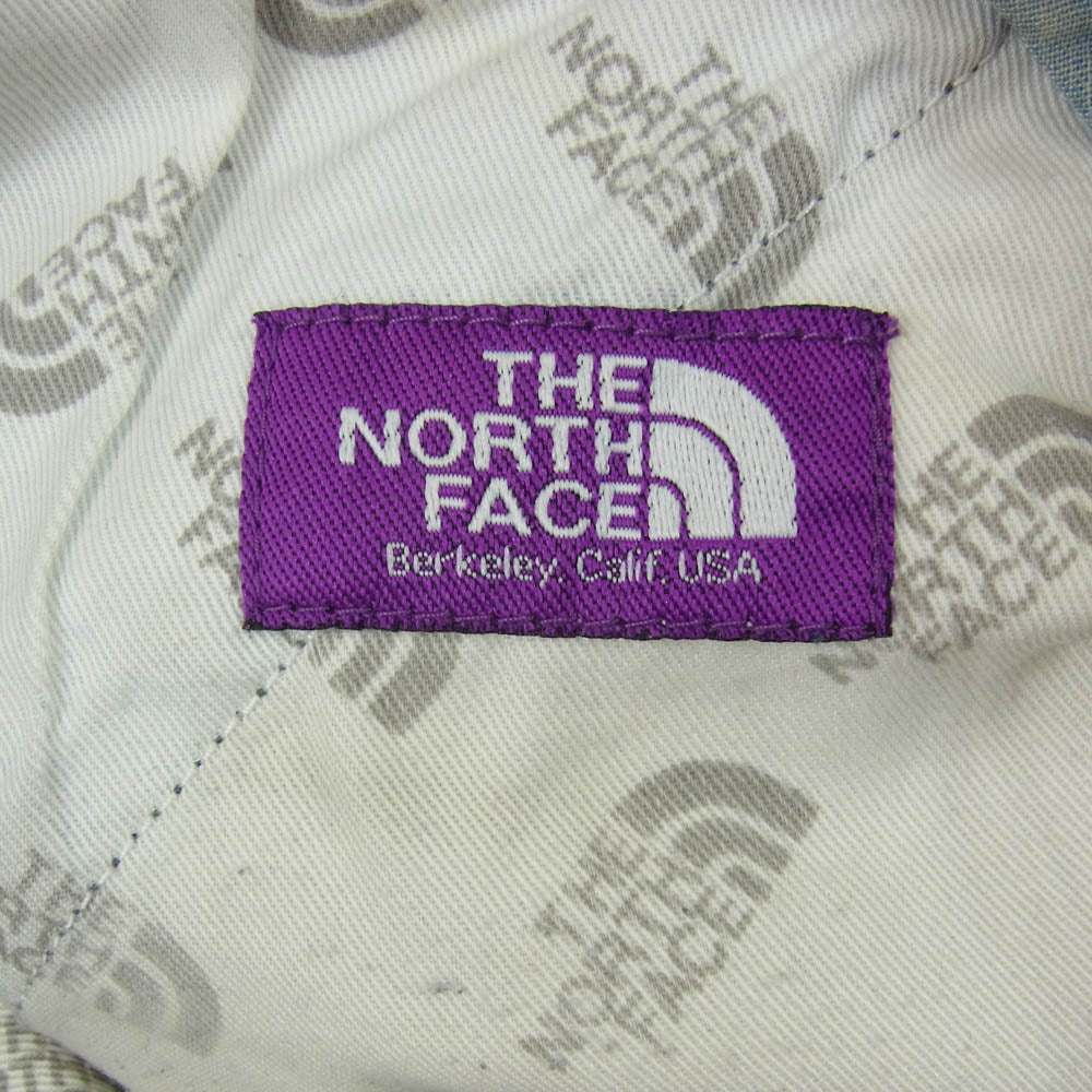 THE NORTH FACE ノースフェイス NT5608N PURPLE LABEL パープル レーベル COOLMAX STRETCH DENIM クールマックス ストレッチ デニム パンツ インディゴブルー系 30【中古】