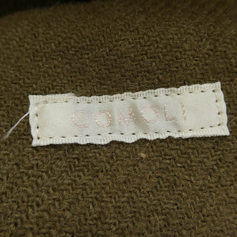 COMOLI コモリ 14F-04001 MACKINAW COAT マッキノウ コート ライトブラウン系 1【中古】