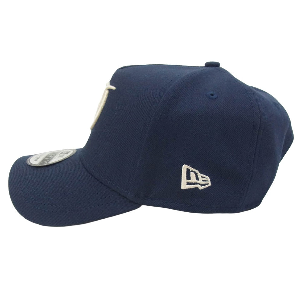 NEW ERA ニューエラ 9FORTY Los Angeles Dodgers ナインフォーティー ロサンゼルスドジャース キャップ 帽子 ネイビー系【中古】