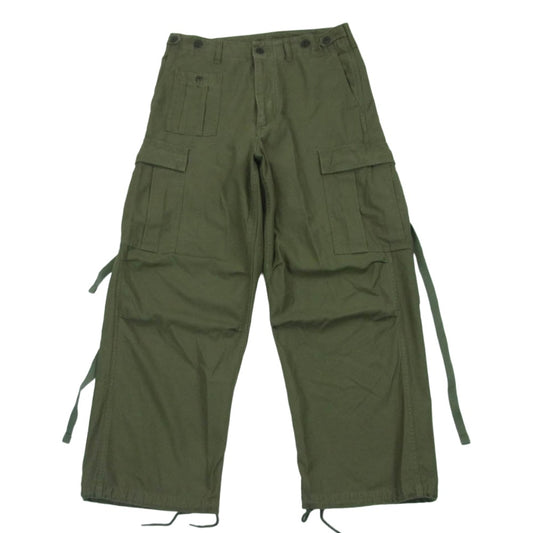 Nigel Cabourn ナイジェルケーボン 8048-00-50012 ARMY CARGO PANT アーミー カーゴ パンツ 日本製 グリーン系 32【中古】