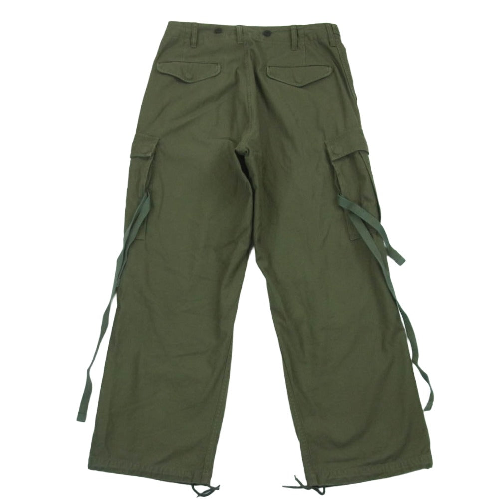 Nigel Cabourn ナイジェルケーボン 8048-00-50012 ARMY CARGO PANT アーミー カーゴ パンツ 日本製 グリーン系 32【中古】