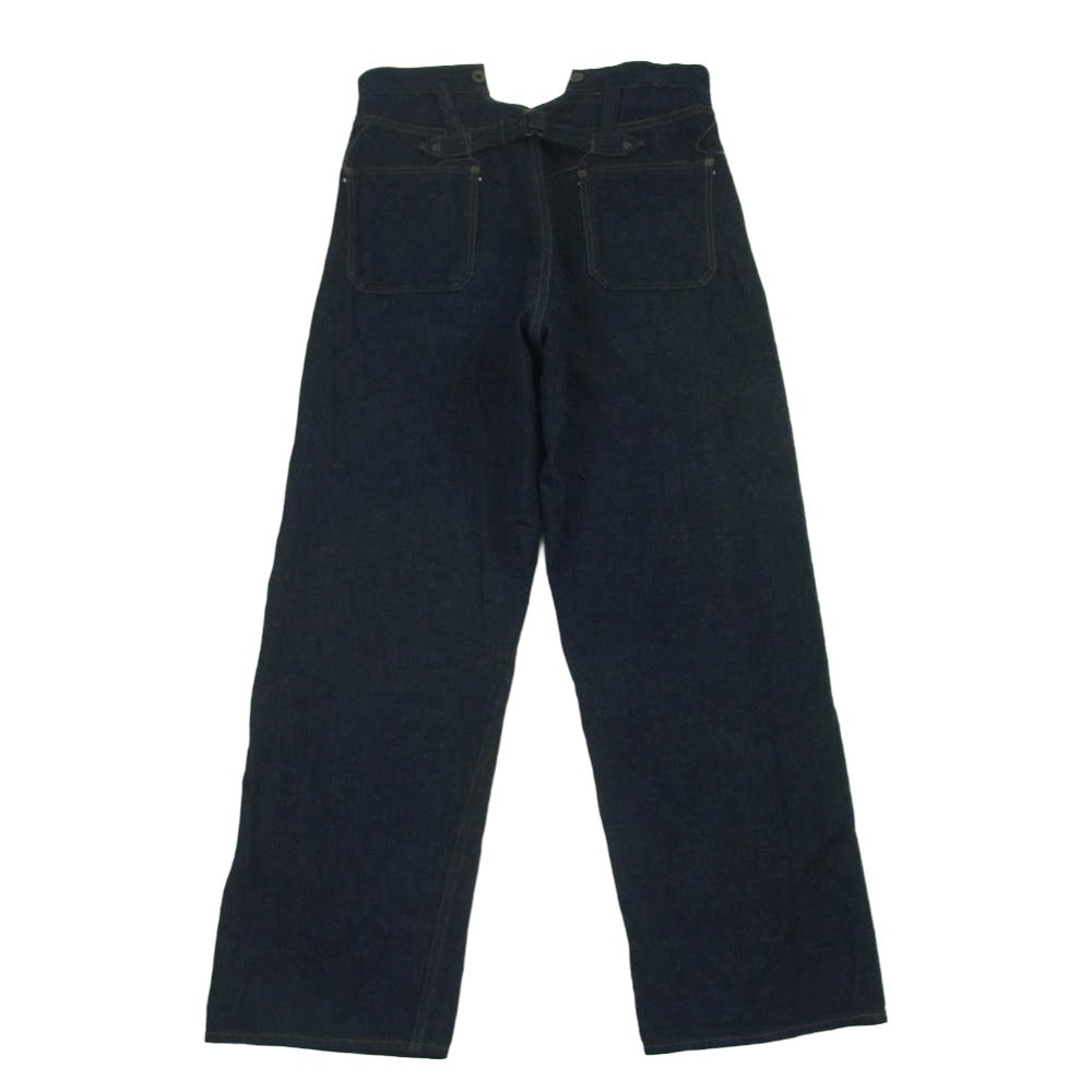 Nigel Cabourn ナイジェルケーボン 8048-00-50025 RAILMAN DENIM PANT レイルマン デニム パンツ インディゴブルー系 30【中古】